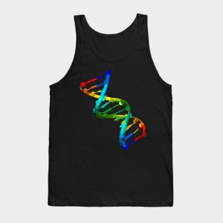 DNA Double Helix Biology Tank Top